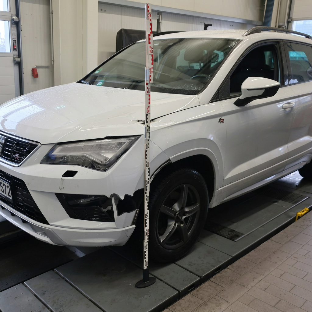 SEAT Ateca FR – Frontschaden – Stoßfänger & Kotflügel